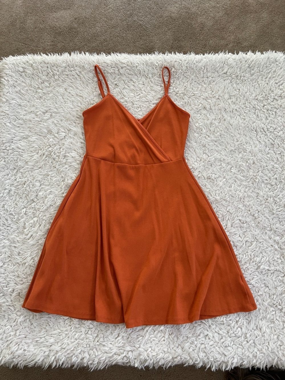 Wild Fable Dress Spaghetti Strap Orange Summer Casual Mini Dress